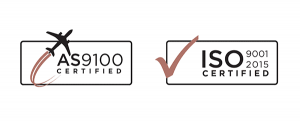 ISO9001 and AS9100 logo